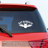 Bat Sabbath Vinyl Car Decal