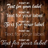 Custom Vinyl Decal - Personalized Name or Business Sign