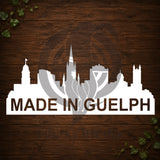 Made In Guelph Vinyl Car Decal