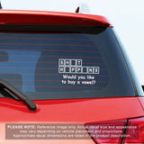 Sh*t H*pp*ns Vinyl Car Decal
