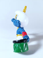 The Smurfs - Vintage Lion Tame Smurf PVC Figure