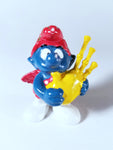 The Smurfs - Vintage Scottish Bagpipe Smurf PVC Figure