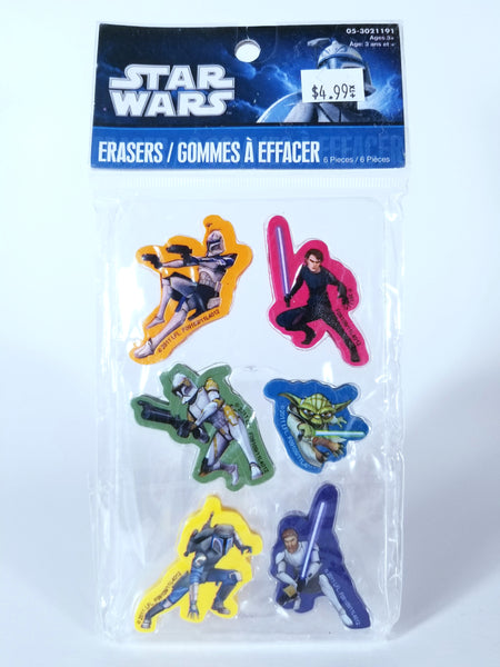 Star Wars Erasers (6-pc)