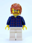 LEGO City - Man in Plaid Shirt Minifigure