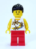 LEGO Town - Girl in Flower Pattern Shirt Minifigure