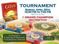 Catan Tournament - Apr 30, 2023