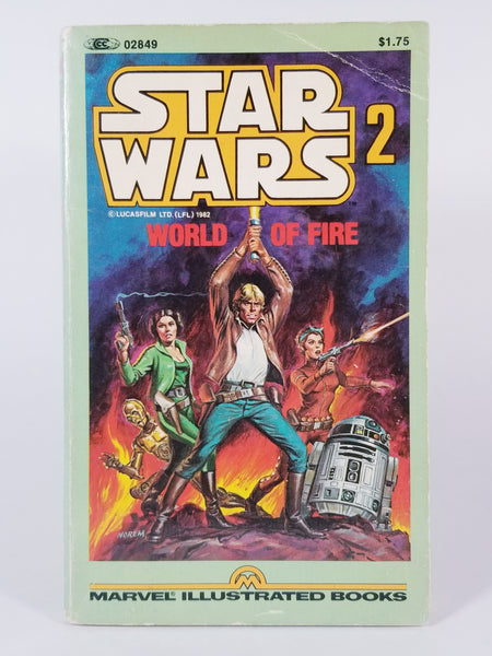 Star Wars World of Fire Marvel Illustrated Book