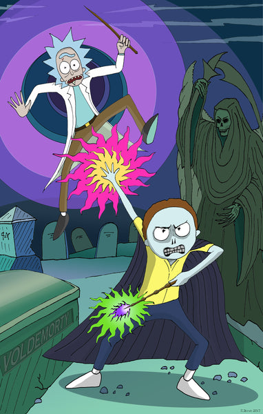 Rick and Voldemorty - Poster