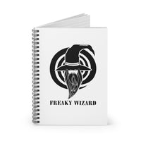 Freaky Wizard Spiral Notebook - Ruled Line