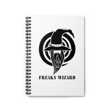 Freaky Wizard Spiral Notebook - Ruled Line